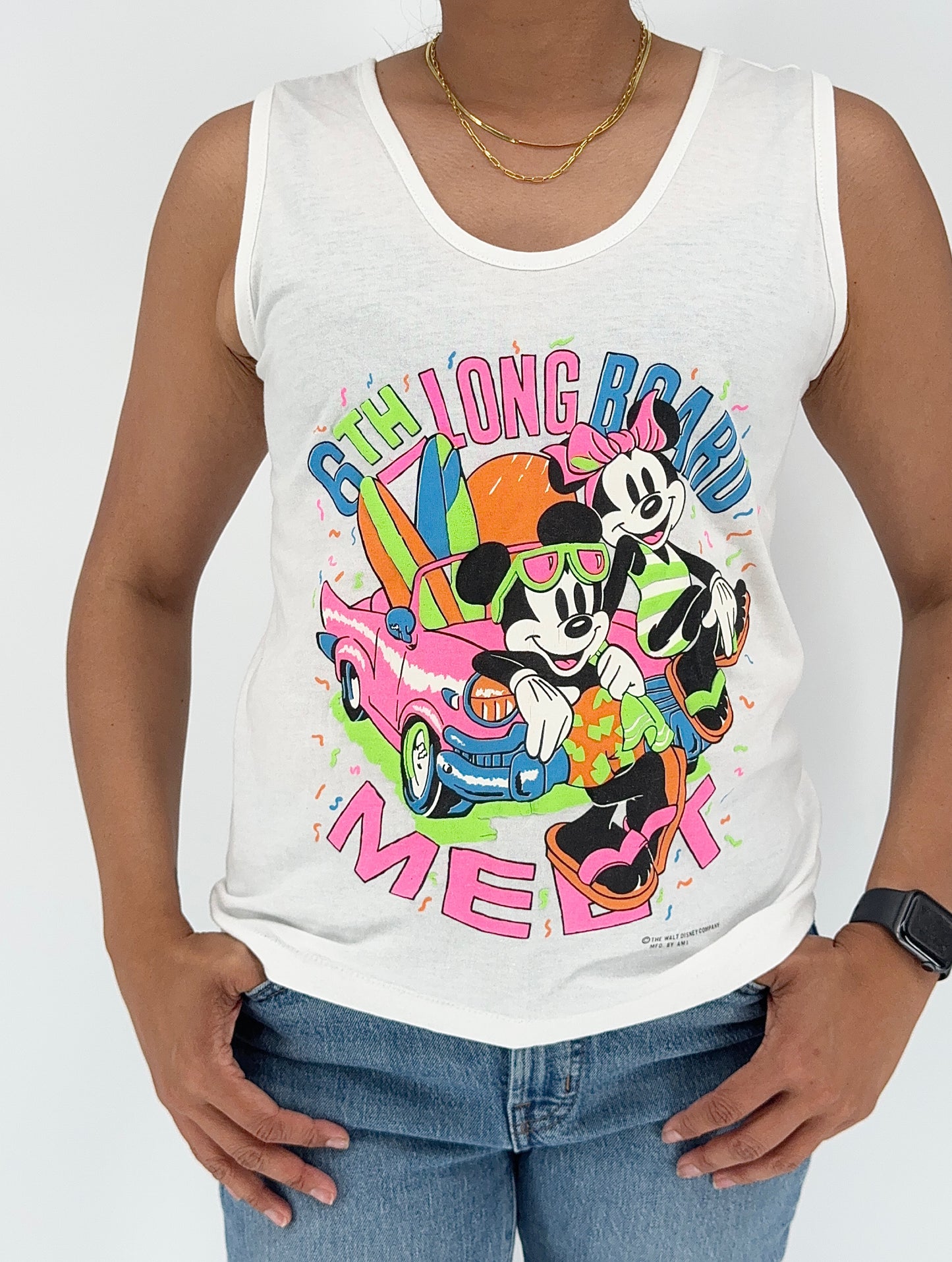 Mickey and Minnie Long Board Meet Tank