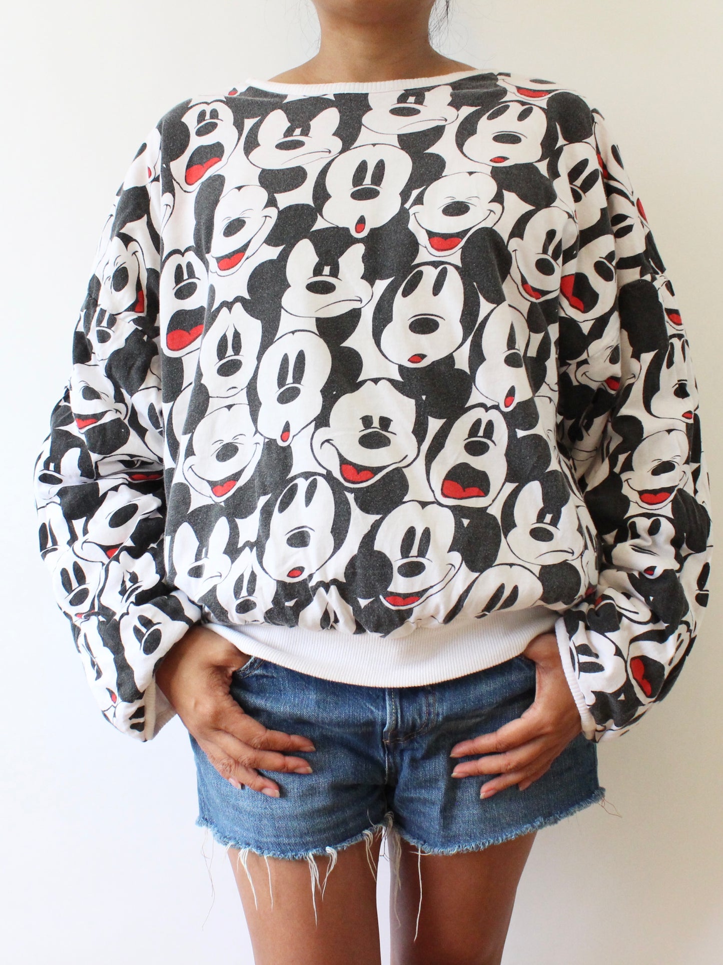 Mickey Reversible Crewneck Fleece