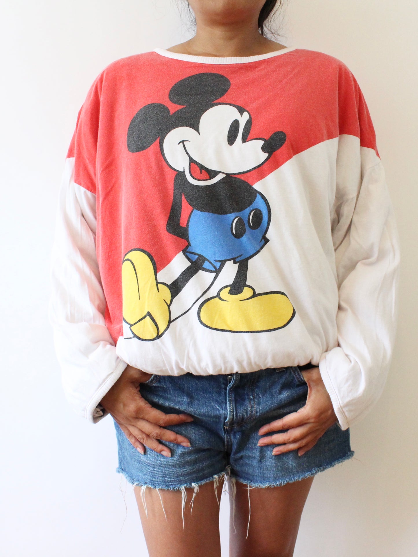 Mickey Reversible Crewneck Fleece