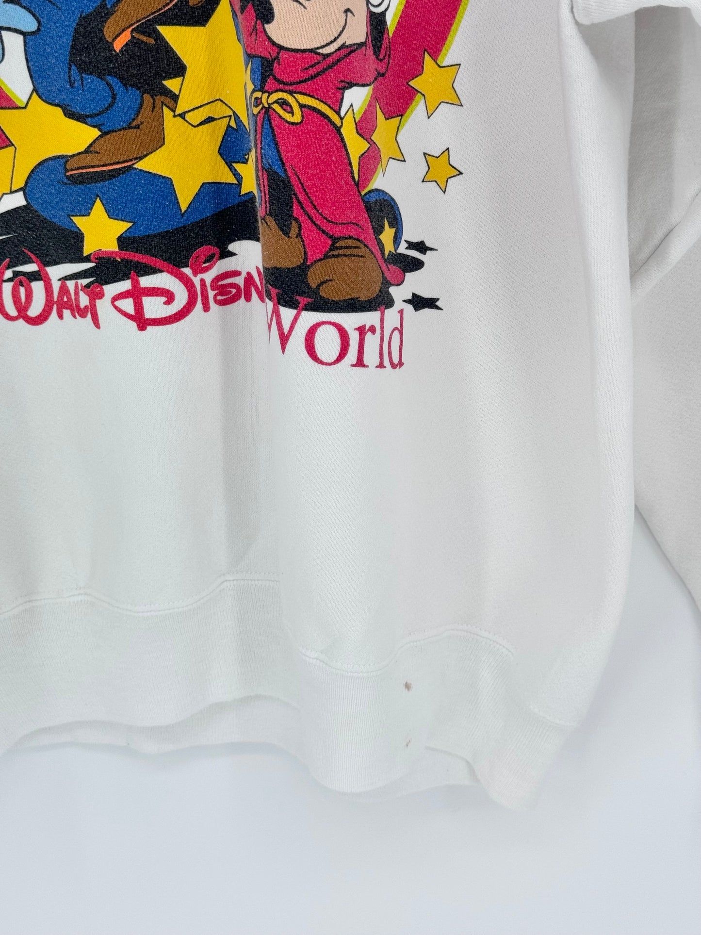 Mickey and Genie WDW 25th Anniversary Crewneck Fleece