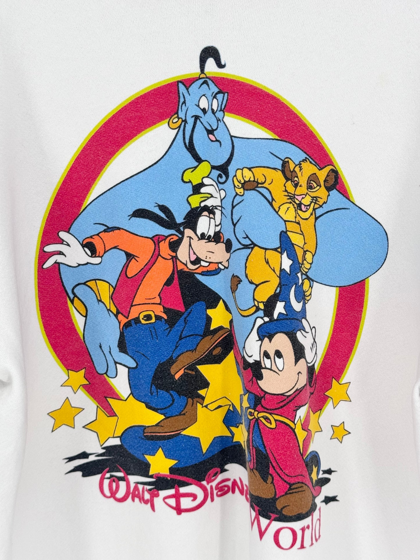 Mickey and Genie WDW 25th Anniversary Crewneck Fleece