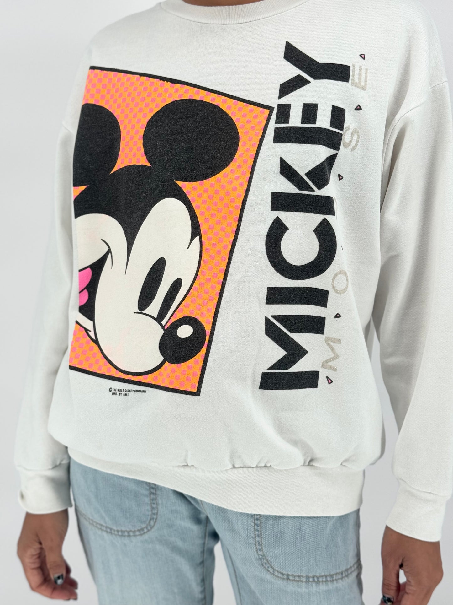 Mickey Retro Crewneck Fleece