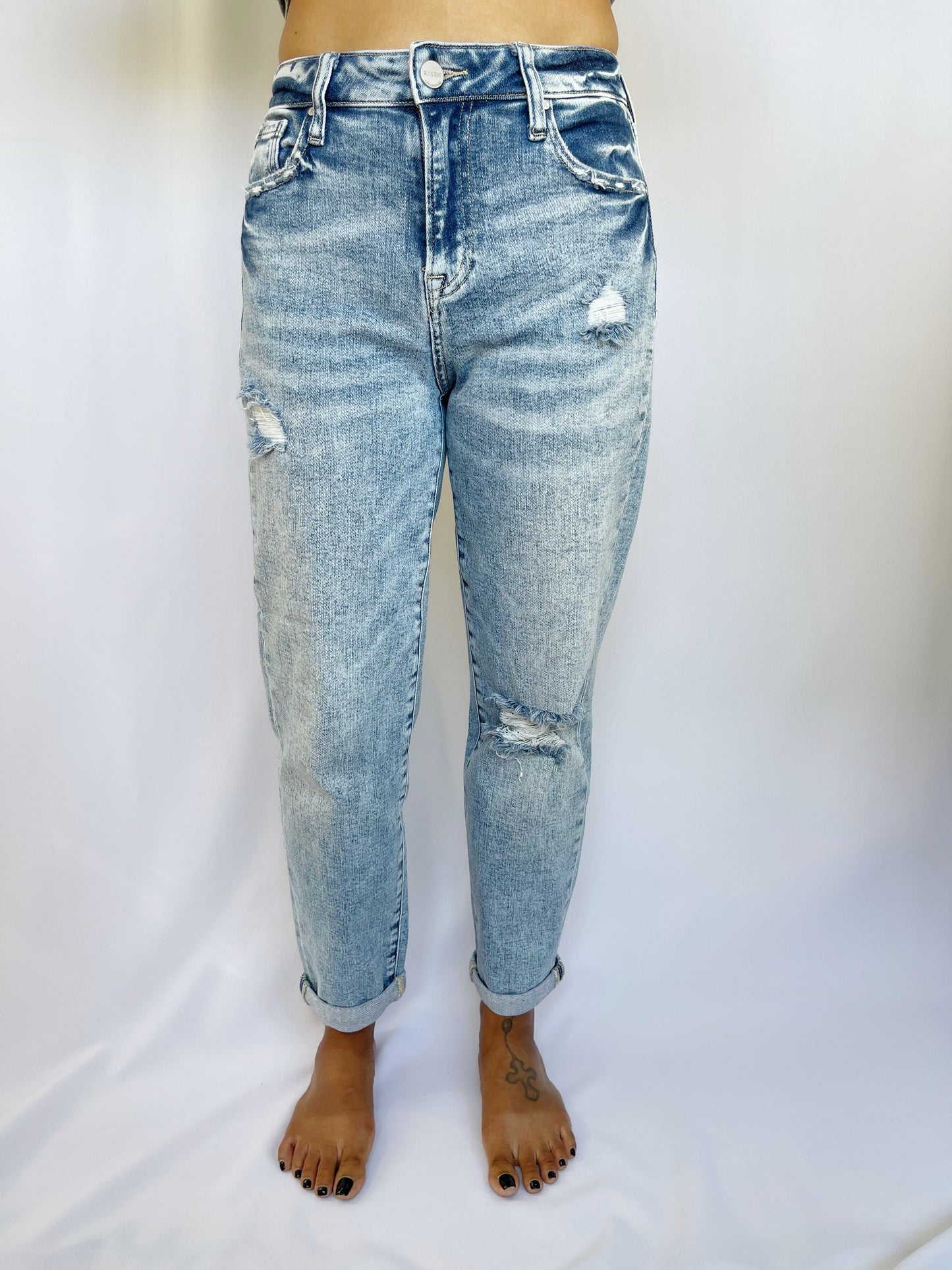 High Rise Boyfriend Jean