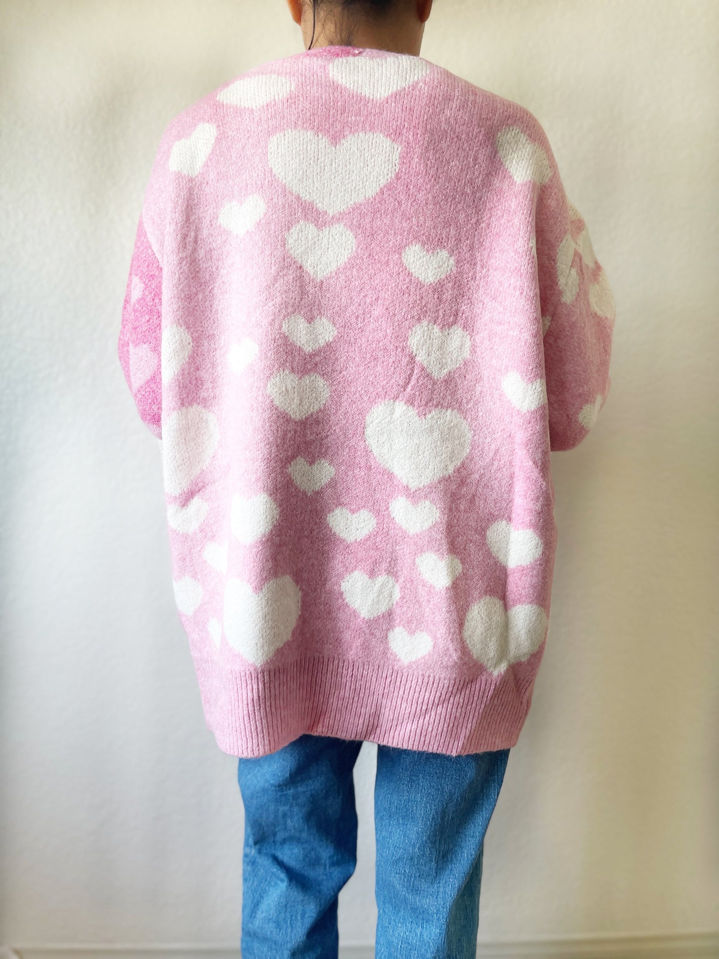 Sweethearts Colorblocked Heart Sweater