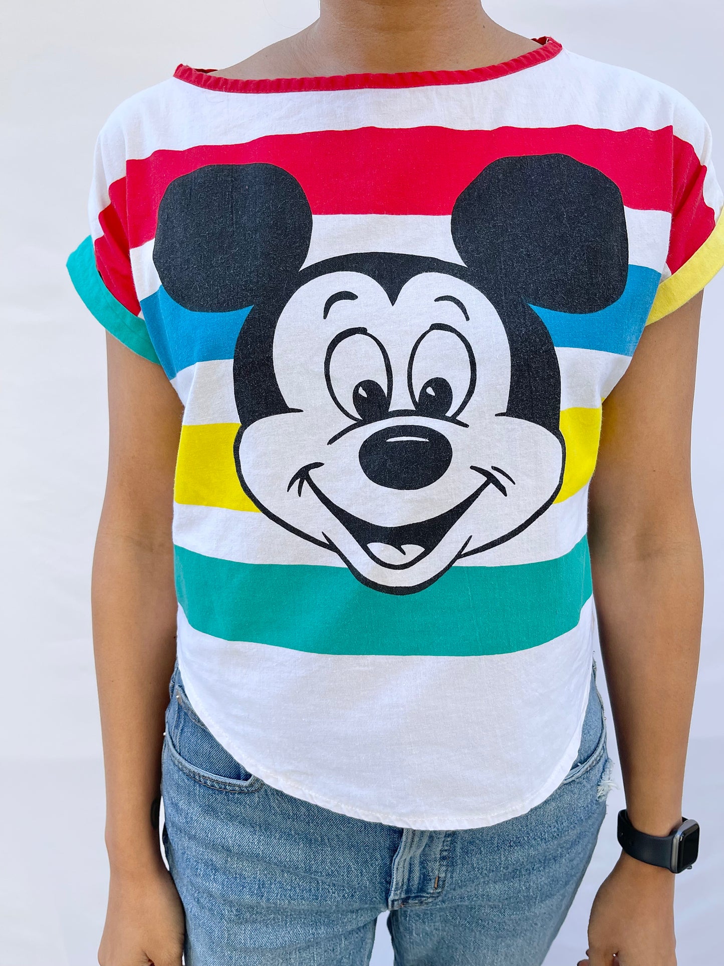 Mickey Multi Stripe Tee